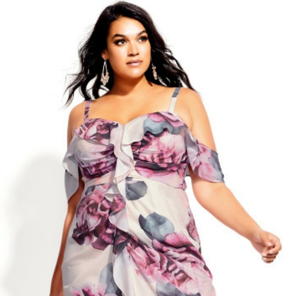 City Chic vintage bloom dress 18M. Va va voom. - Picture 6 of 8